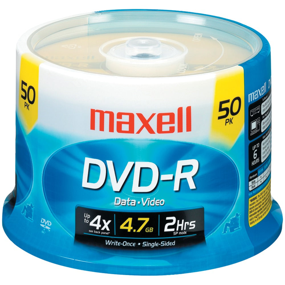 Maxell 4.7gb 120-minute Dvd-rs (50-ct Spindle)