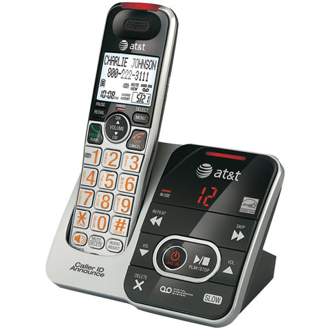 Att Dect 6.0 Big-button Cordless Phone System With Digital Answering System & Caller Id