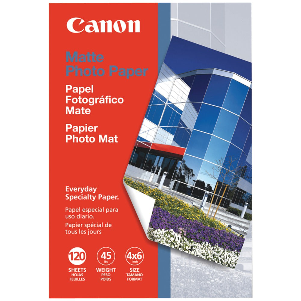 Canon Matte Photo Paper (4" X 6"; 120 Pk)