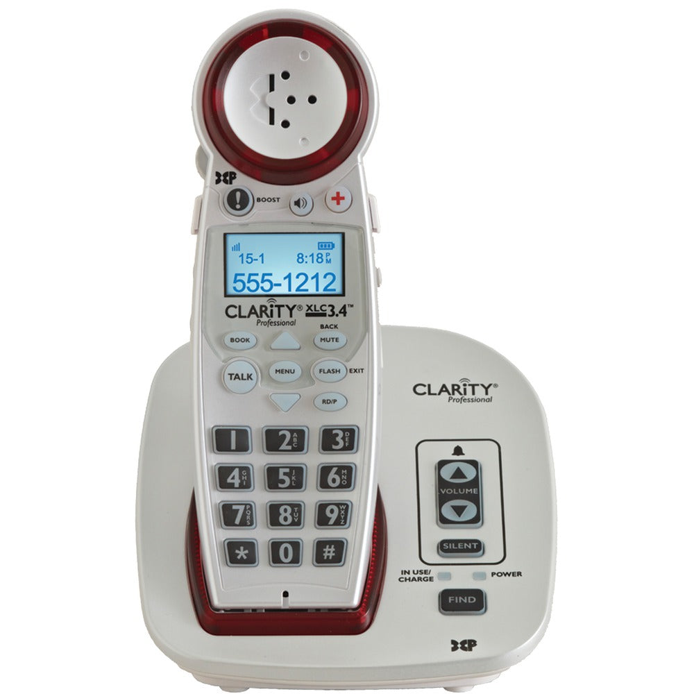 Clarity Dect 6.0 Extra-loud Big-button Speakerphone With Talking Caller Id