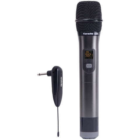 Karaoke Usa Wm900 900mhz Uhf Wireless Handheld Microphone