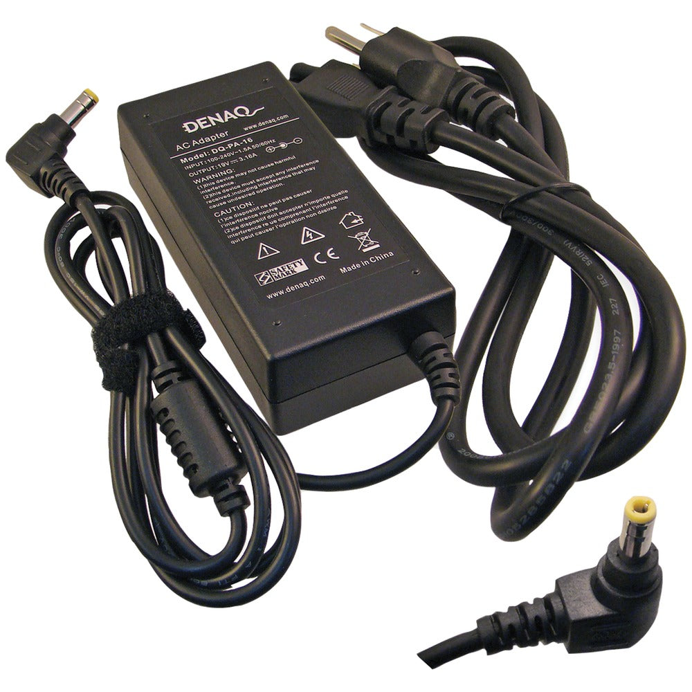 Denaq 19-volt Dq-pa-16-5525 Replacement Ac Adapter For Dell Laptops