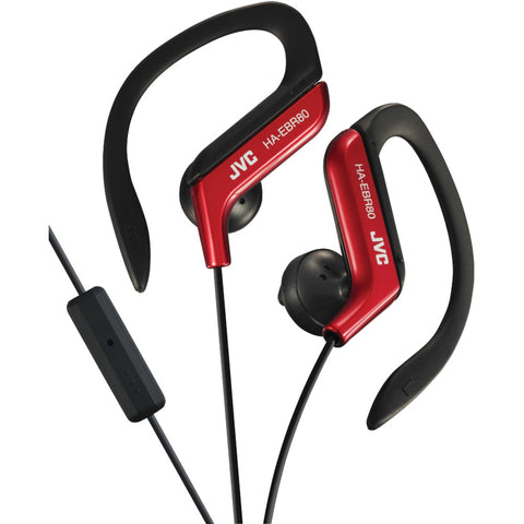 Jvc In-ear Sports Headphones With Microphone & Remote (red)